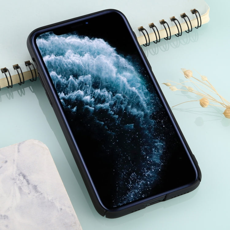 For iPhone 11 Pro Max Solid Color Plastic Protective Case