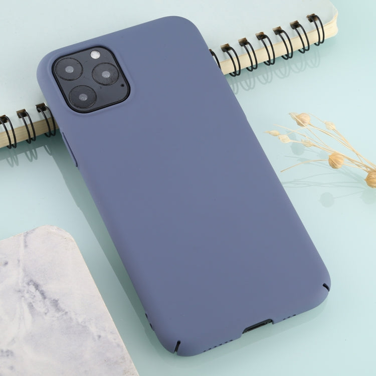 For iPhone 11 Pro Max Solid Color Plastic Protective Case