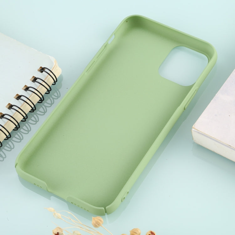 For iPhone 11 Pro Max Solid Color Plastic Protective Case
