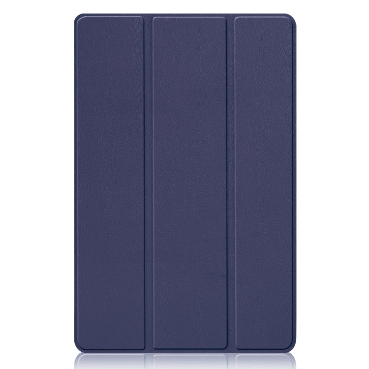 For Xiaomi Pad 5 Custer Texture Horizontal Flip Leather Case with Three-folding Holder & Sleep / Wake-up Function