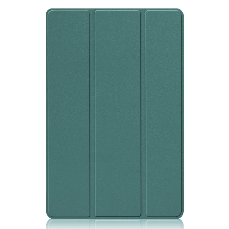 For Xiaomi Pad 5 Custer Texture Horizontal Flip Leather Case with Three-folding Holder & Sleep / Wake-up Function