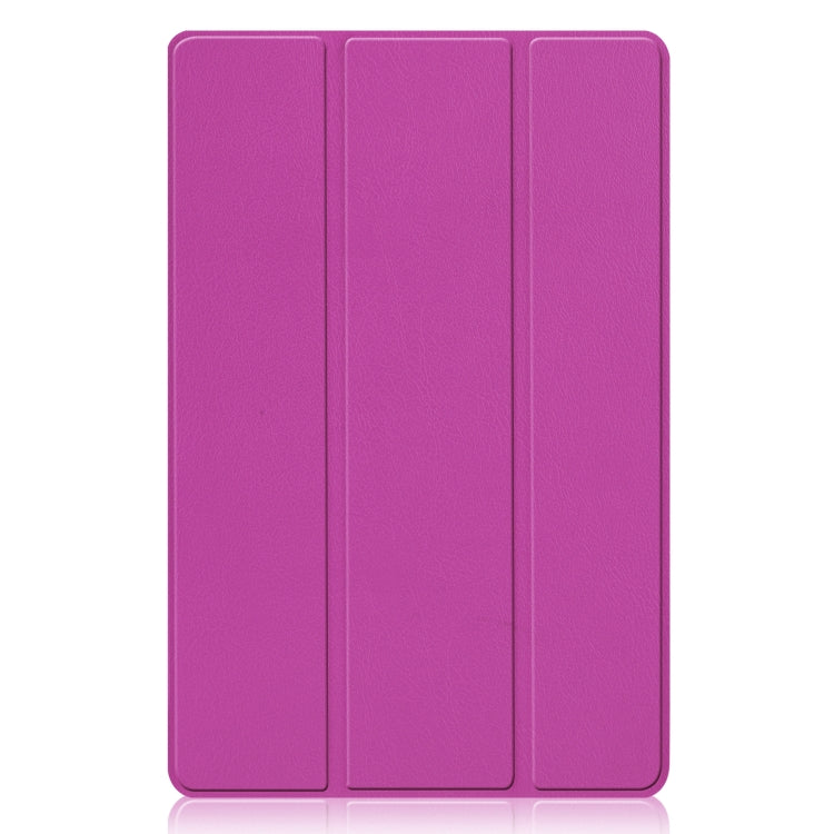For Xiaomi Pad 5 Custer Texture Horizontal Flip Leather Case with Three-folding Holder & Sleep / Wake-up Function