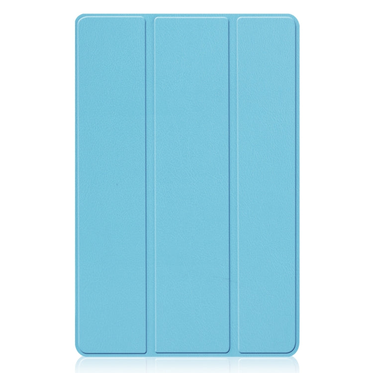 For Xiaomi Pad 5 Custer Texture Horizontal Flip Leather Case with Three-folding Holder & Sleep / Wake-up Function