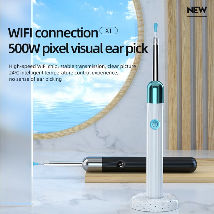 X1 WiFi Smart Visual Ear Pick HD Digital Ear Endoscope