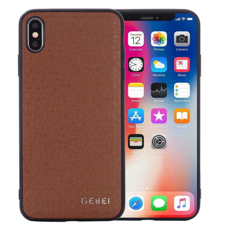 For iPhone 11 Pro GEBEI Full-coverage Shockproof Leather Protective Case