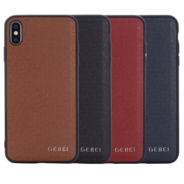 For iPhone 11 Pro GEBEI Full-coverage Shockproof Leather Protective Case