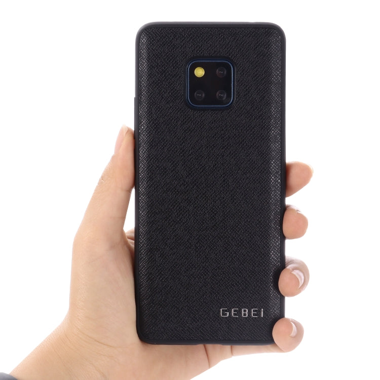 For Huawei Mate 20 Pro GEBEI Full-coverage Shockproof Leather Protective Case