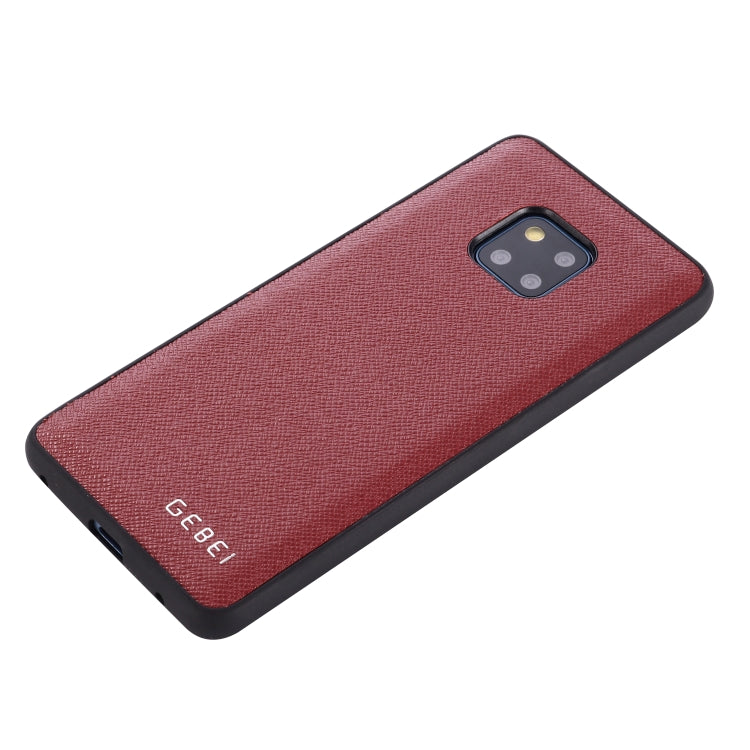 For Huawei Mate 20 Pro GEBEI Full-coverage Shockproof Leather Protective Case
