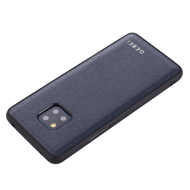 For Huawei Mate 20 Pro GEBEI Full-coverage Shockproof Leather Protective Case