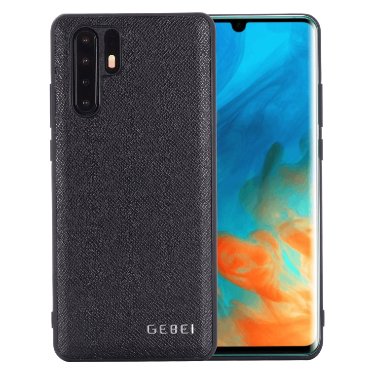 For Huawei P30 Pro GEBEI Full-coverage Shockproof Leather Protective Case