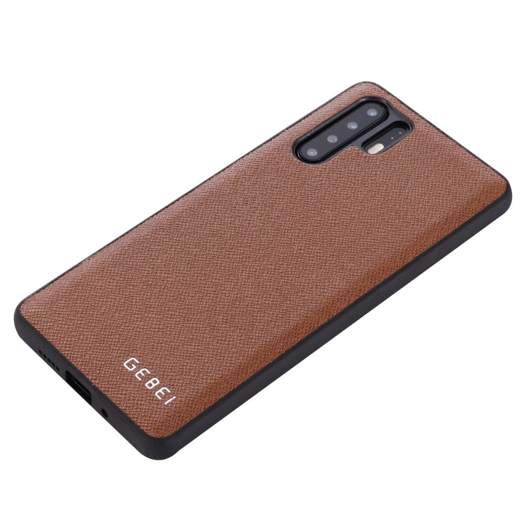 For Huawei P30 Pro GEBEI Full-coverage Shockproof Leather Protective Case