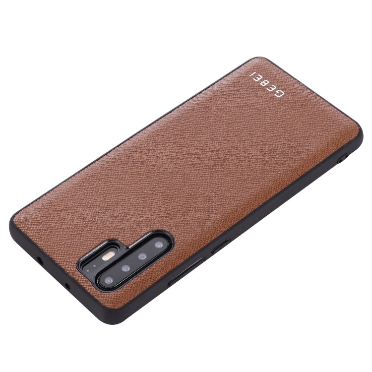 For Huawei P30 Pro GEBEI Full-coverage Shockproof Leather Protective Case