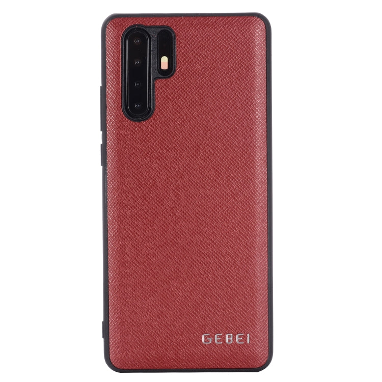 For Huawei P30 Pro GEBEI Full-coverage Shockproof Leather Protective Case