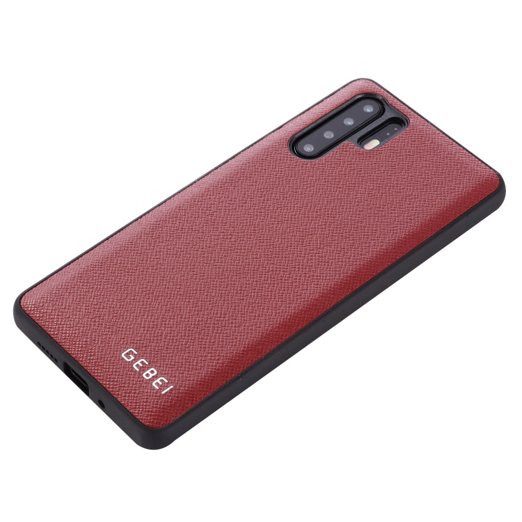 For Huawei P30 Pro GEBEI Full-coverage Shockproof Leather Protective Case