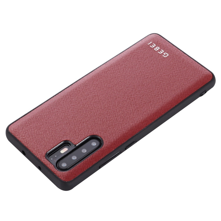 For Huawei P30 Pro GEBEI Full-coverage Shockproof Leather Protective Case
