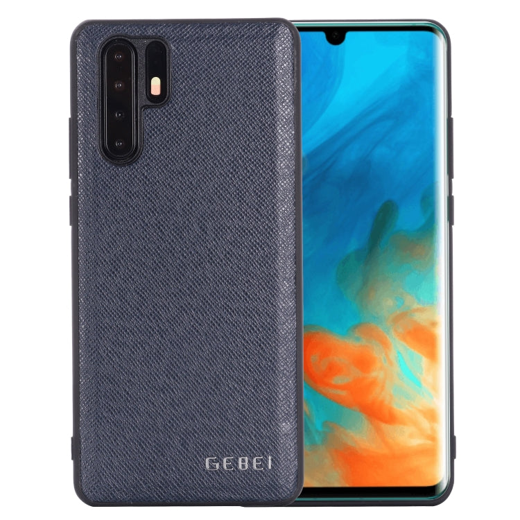 For Huawei P30 Pro GEBEI Full-coverage Shockproof Leather Protective Case