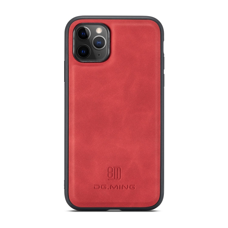 DG.MING M1 Series 3-Fold Multi Card Wallet  Back Cover Shockproof Case with Holder Function For iPhone 11 Pro