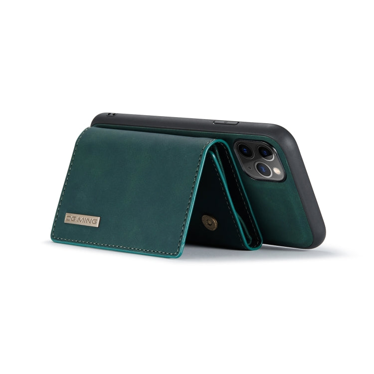 DG.MING M1 Series 3-Fold Multi Card Wallet  Back Cover Shockproof Case with Holder Function For iPhone 11 Pro