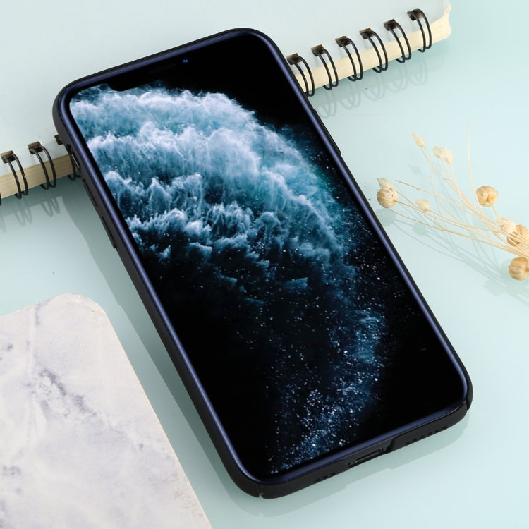 For iPhone 11 Pro Max Mesh Solid Color Plastic Protective Case
