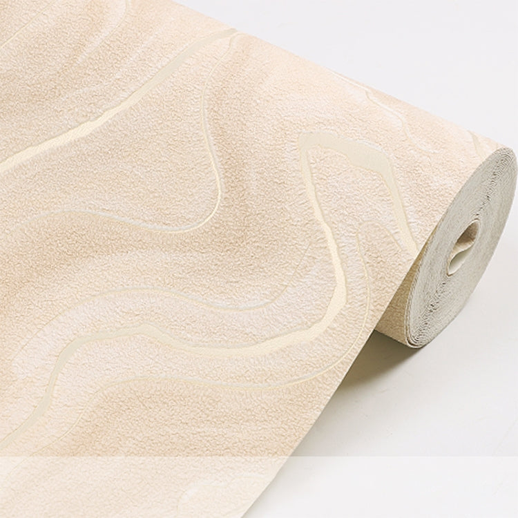 Wavy Texture Deerskin Velvet Wallpaper Home Bedroom Wall Paper, Size:53x950cm