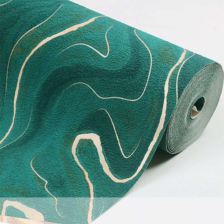 Wavy Texture Deerskin Velvet Wallpaper Home Bedroom Wall Paper, Size:53x950cm