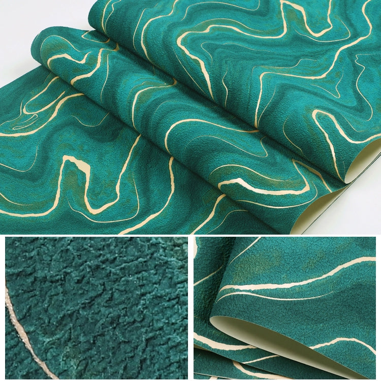 Wavy Texture Deerskin Velvet Wallpaper Home Bedroom Wall Paper, Size:53x950cm