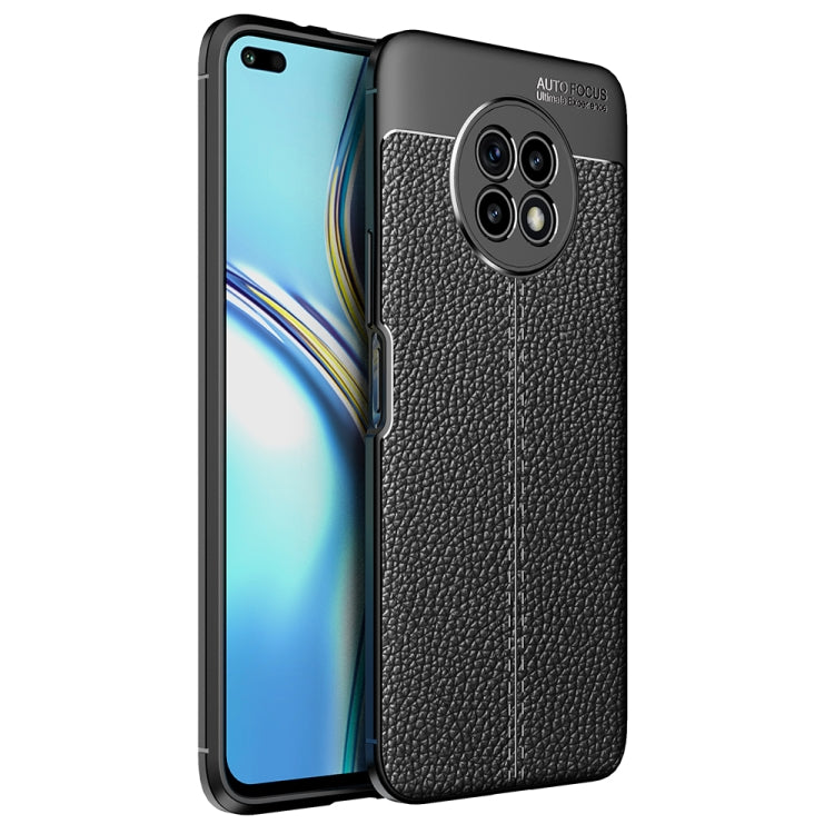 Litchi Texture TPU Shockproof Case For Honor X20