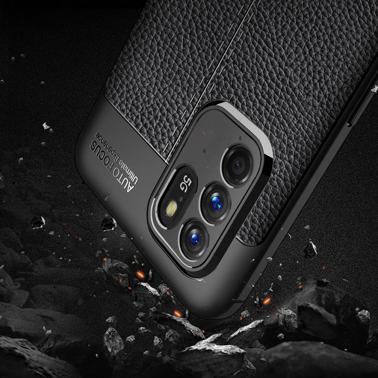 Litchi Texture TPU Shockproof Case For OPPO Reno6 Z