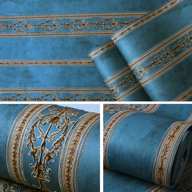 3D Fine-pressed Texture Damascus Wallpapers Household Non-woven Wallpaper, Size:0.53x10m