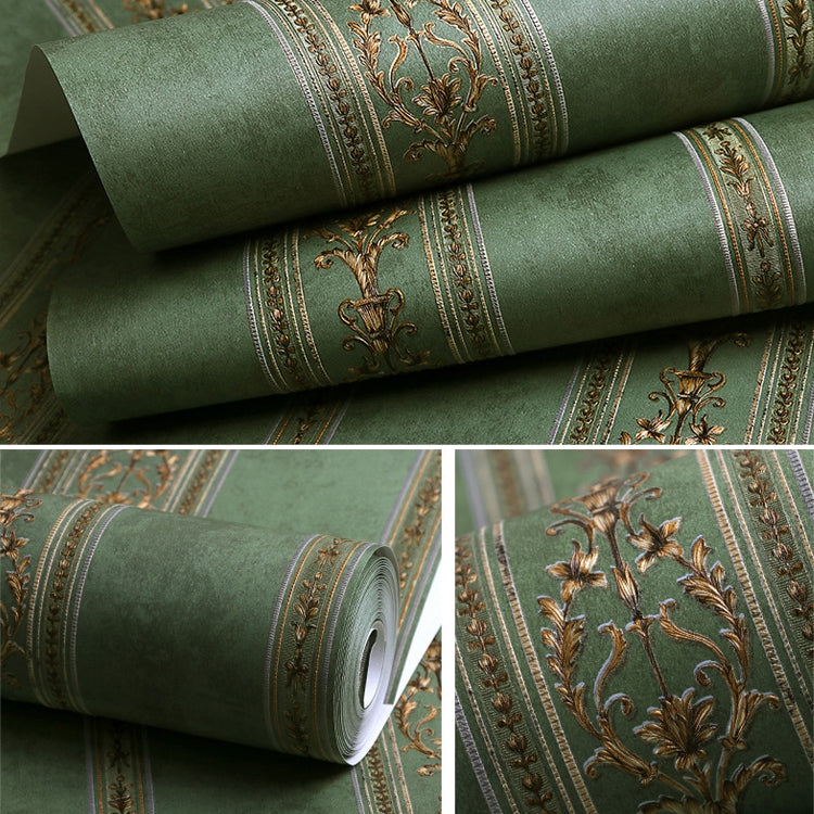3D Fine-pressed Texture Damascus Wallpapers Household Non-woven Wallpaper, Size:0.53x10m