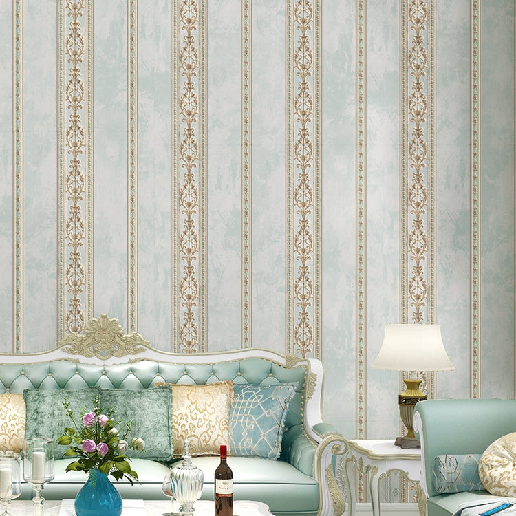 3D Fine-pressed Texture Damascus Wallpapers Household Non-woven Wallpaper, Size:0.53x10m