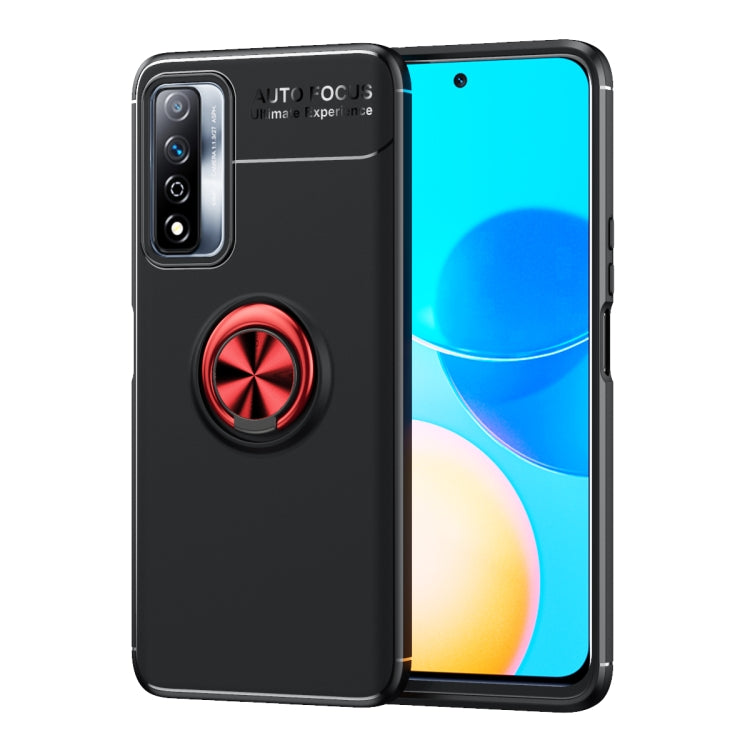 For Honor Play 5T Pro Metal Ring Holder 360 Degree Rotating TPU Case