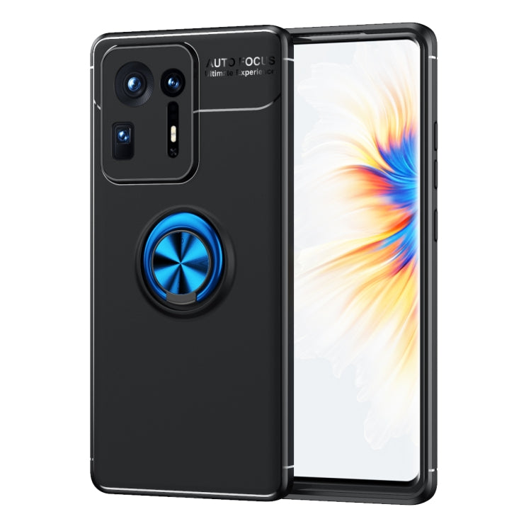 For Xiaomi Mix 4 Metal Ring Holder 360 Degree Rotating TPU Case
