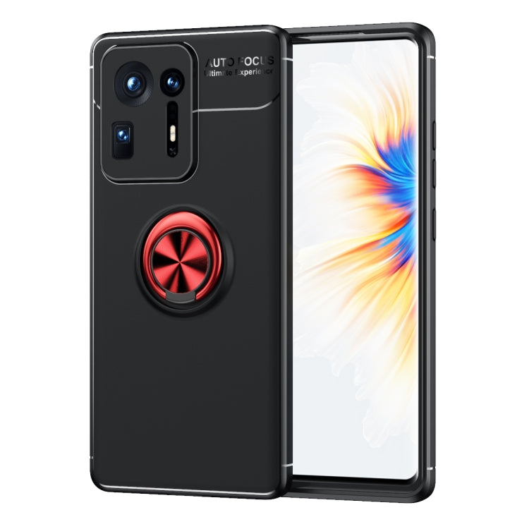 For Xiaomi Mix 4 Metal Ring Holder 360 Degree Rotating TPU Case