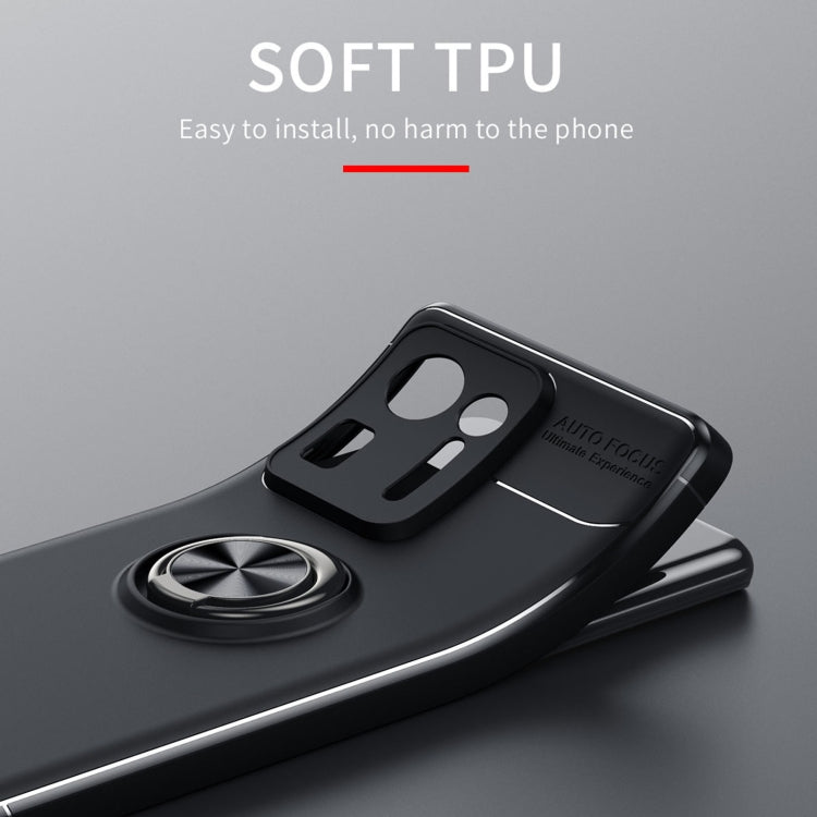 For Xiaomi Mix 4 Metal Ring Holder 360 Degree Rotating TPU Case