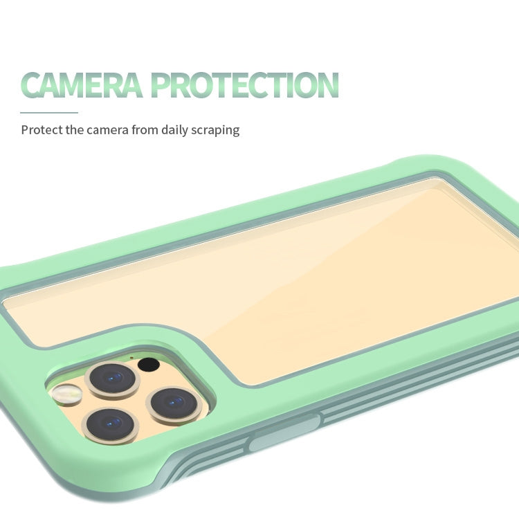 For iPhone 12 mini Crystal PC + TPU Shockproof Case