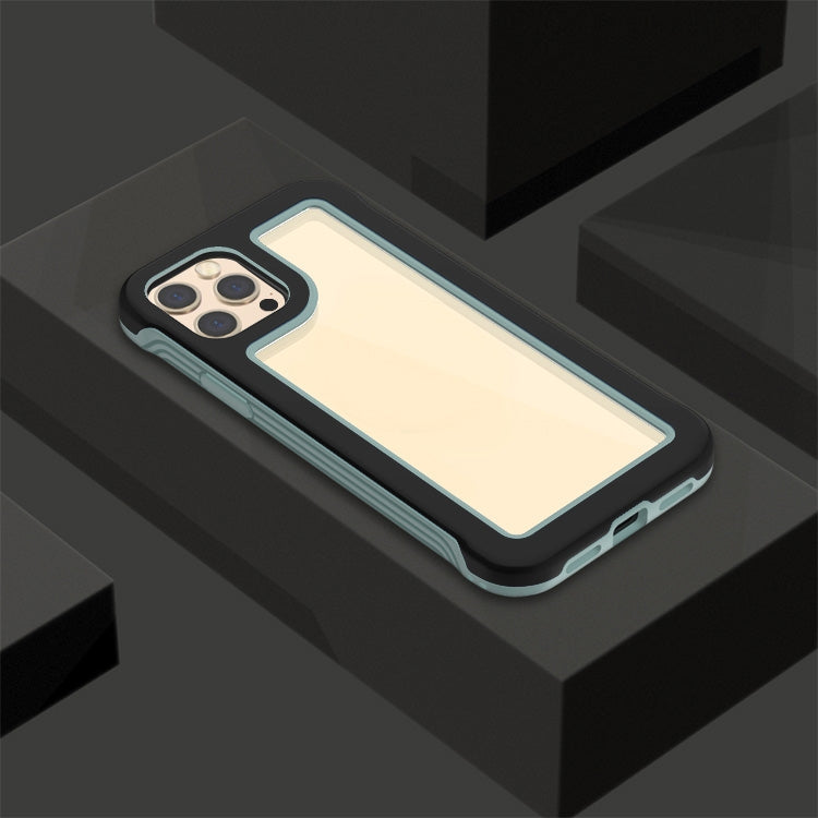 For iPhone 12 mini Crystal PC + TPU Shockproof Case