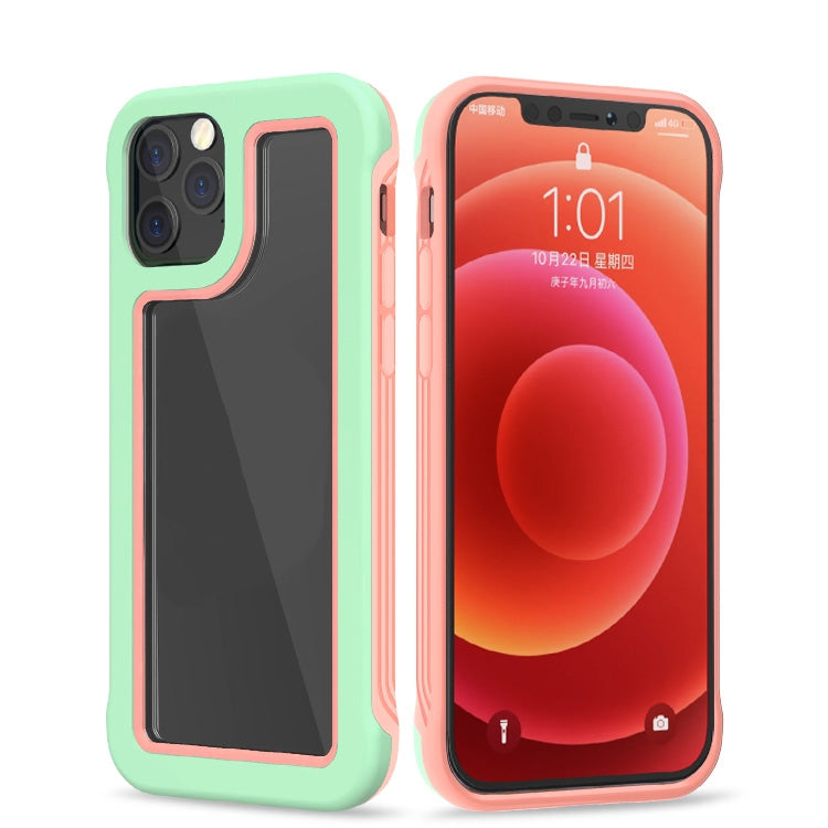 For iPhone 12 / 12 Pro Crystal PC + TPU Shockproof Case