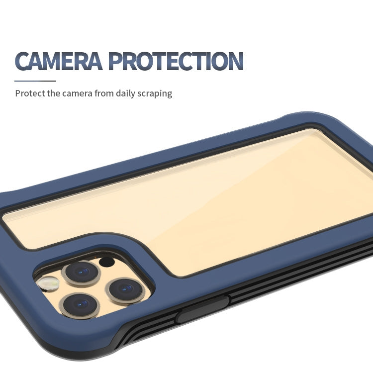 For iPhone 12 / 12 Pro Crystal PC + TPU Shockproof Case