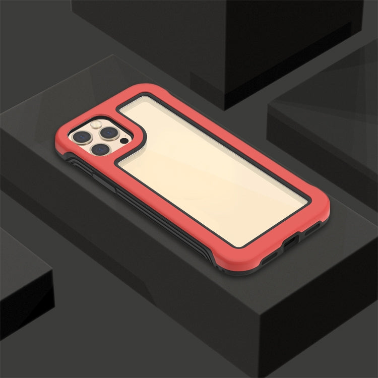 For iPhone 12 / 12 Pro Crystal PC + TPU Shockproof Case