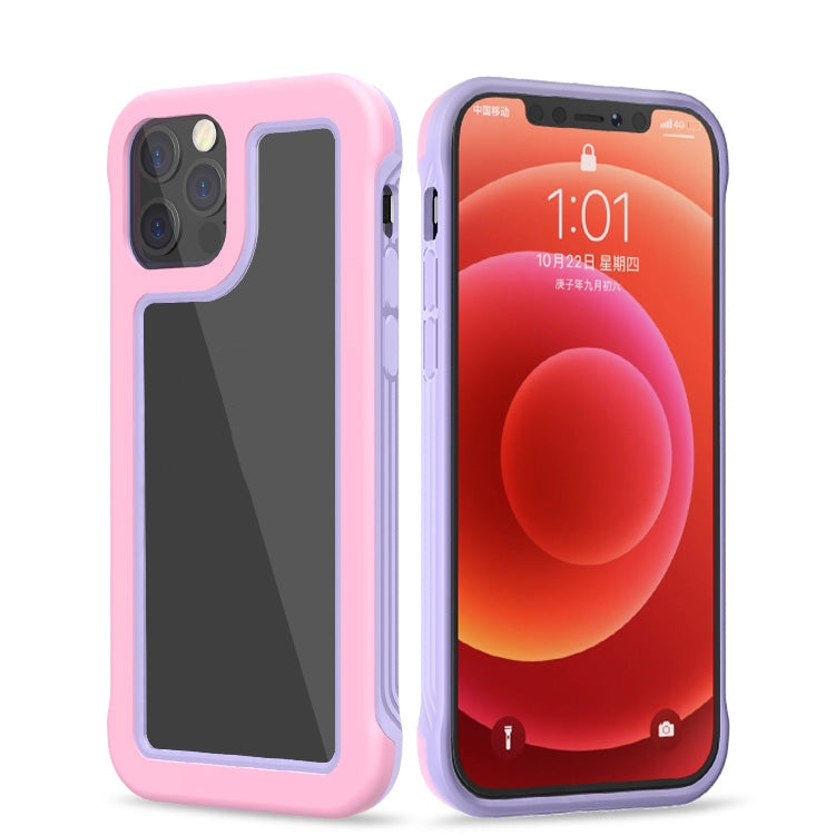 For iPhone 12 / 12 Pro Crystal PC + TPU Shockproof Case