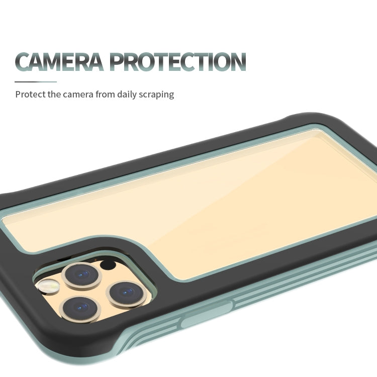 For iPhone 12 / 12 Pro Crystal PC + TPU Shockproof Case