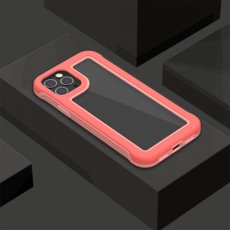For iPhone 12 Pro Max Crystal PC + TPU Shockproof Case
