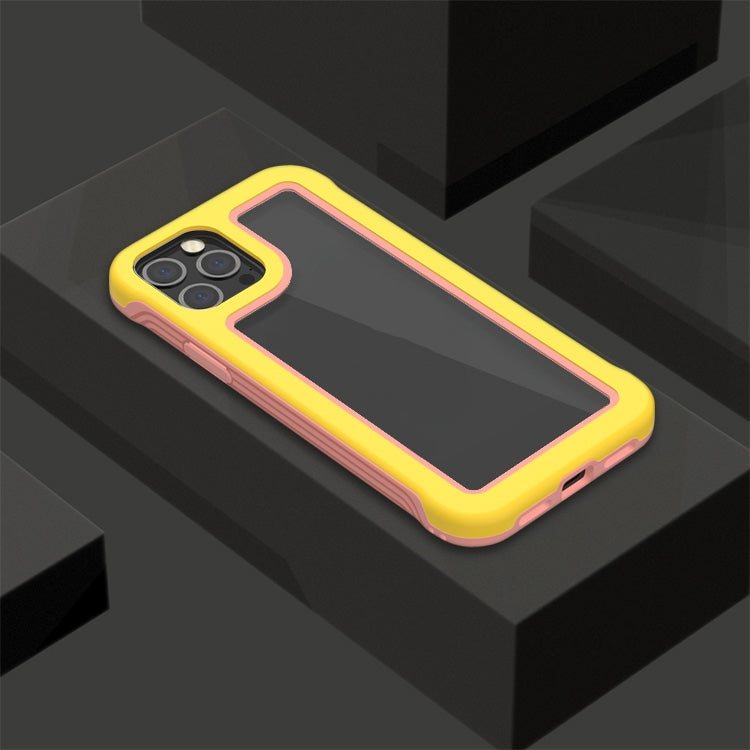 For iPhone 12 Pro Max Crystal PC + TPU Shockproof Case