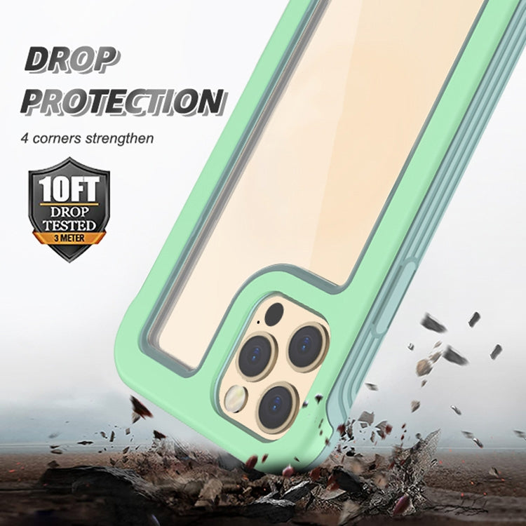For iPhone 11 Crystal PC + TPU Shockproof Case