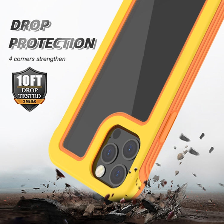 For iPhone 11 Pro Crystal PC + TPU Shockproof Case