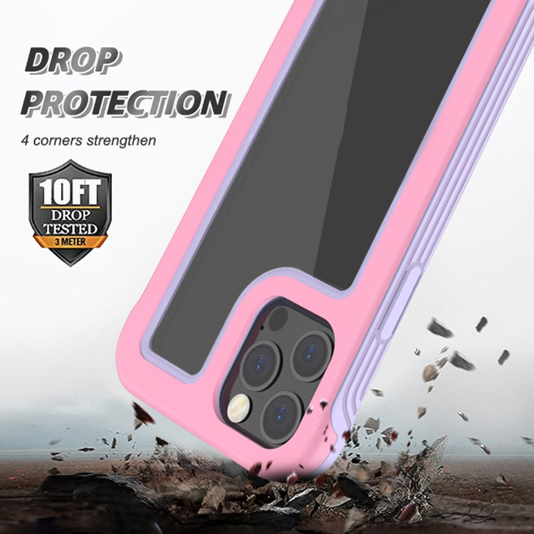 For iPhone 11 Pro Crystal PC + TPU Shockproof Case