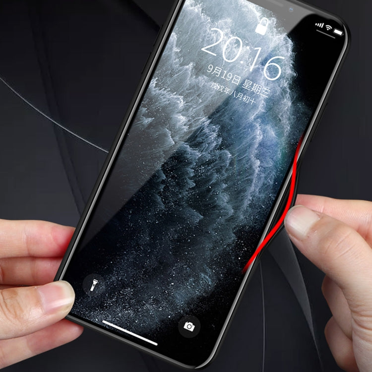 For iPhone 11 Pro SULADA Metal Frame Toughened Glass Protective Case