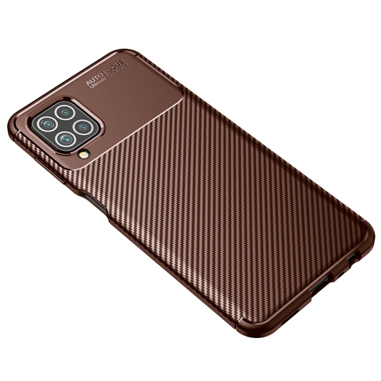 Carbon Fiber Texture Shockproof TPU Case For Samsung Galaxy M32 International Version