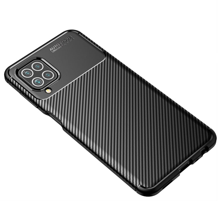 Carbon Fiber Texture Shockproof TPU Case For Samsung Galaxy M32 International Version